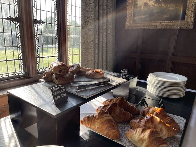 Breakfast Table at Hever Castle