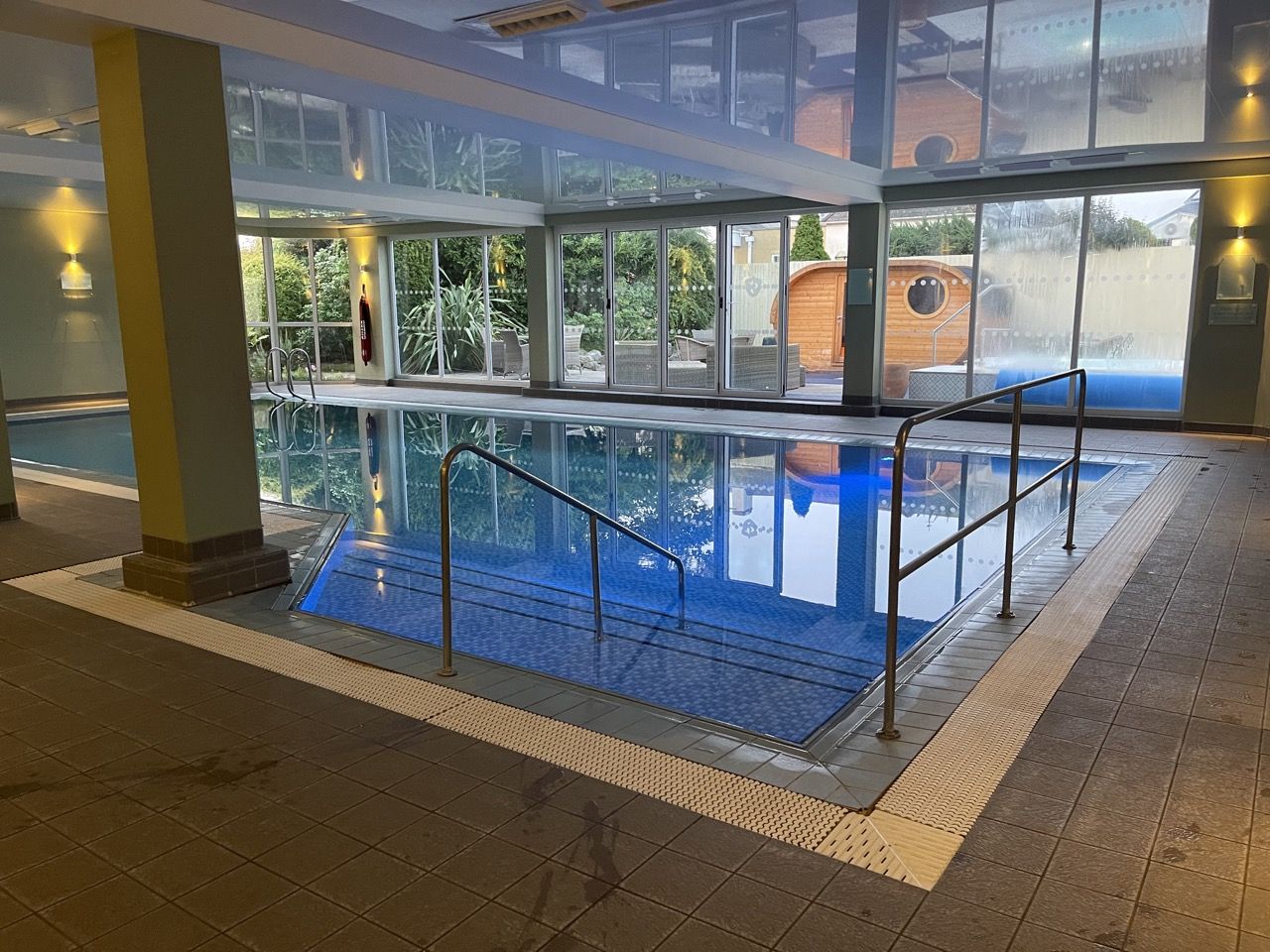 Pool at Tewkesbury Park Hotel