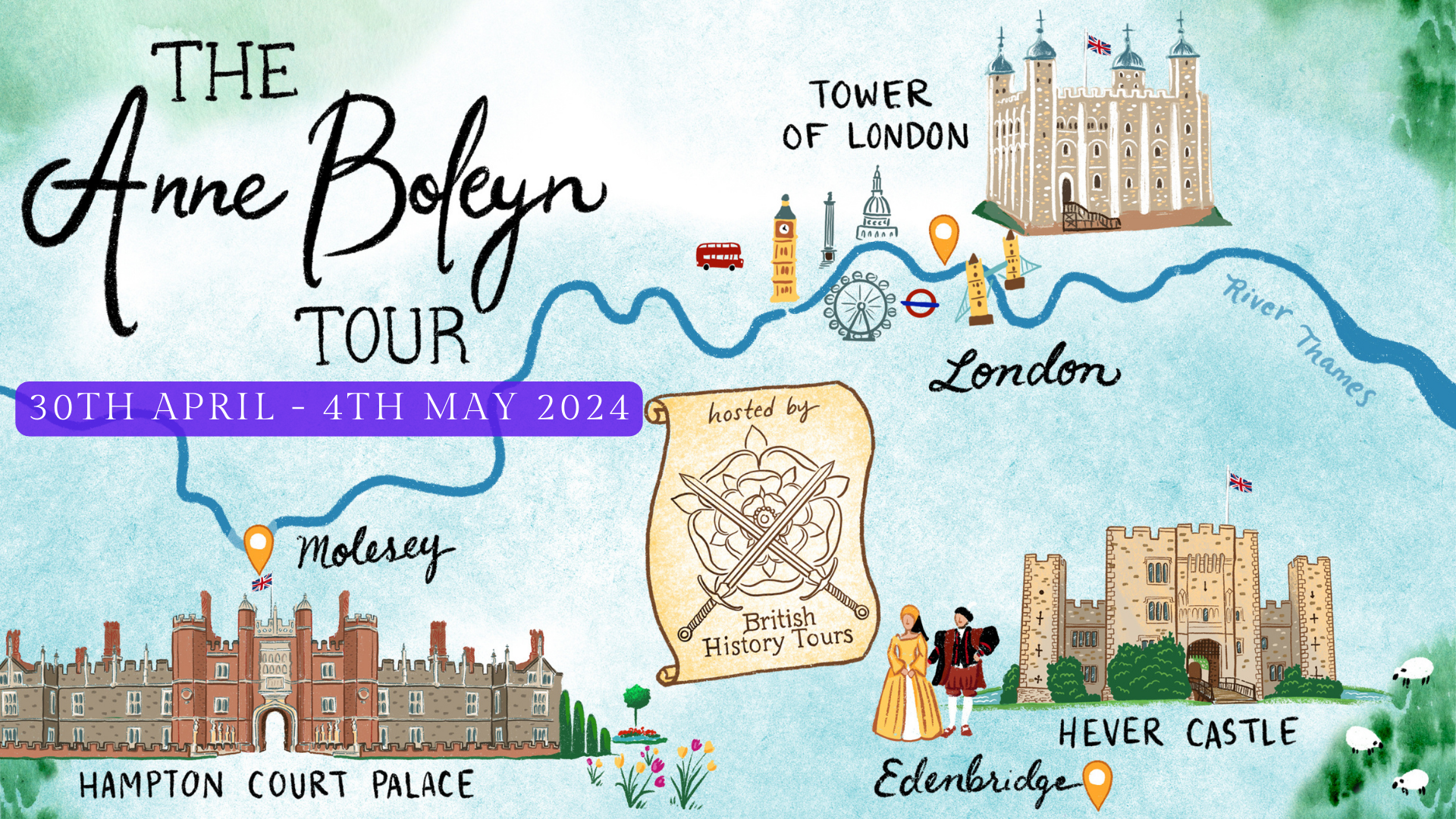 The Anne Boleyn Tour - April 2024 - SOLD OUT