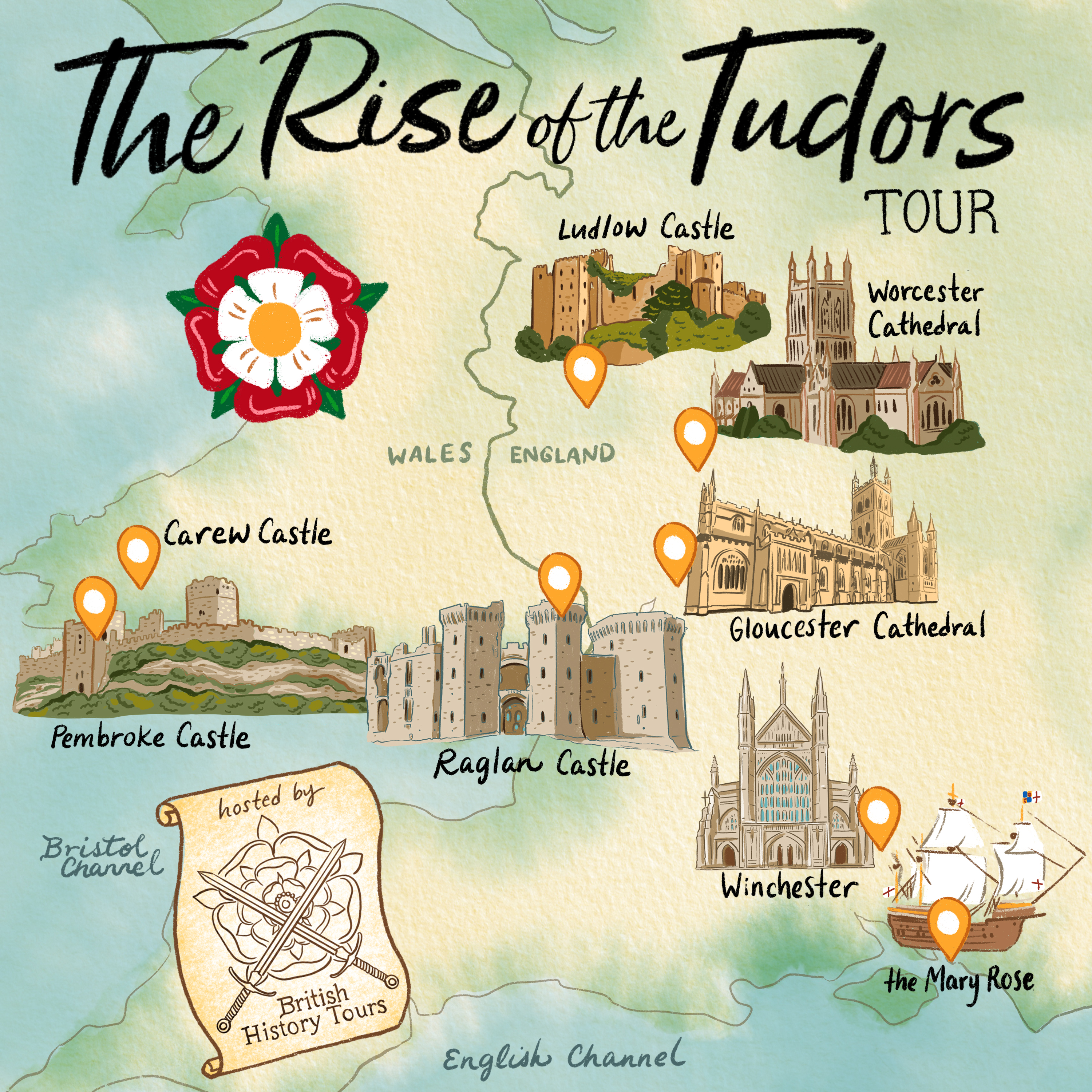 The Rise of the Tudors Tour